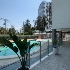 Espectacular apartaestudio en Laguito, Cartagena