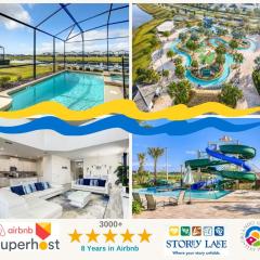 4781 - 5br W Pool 10min Disney 2 Water Parks