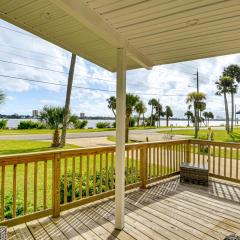3 Mi to Beach and Boardwalk Riverfront Daytona Home
