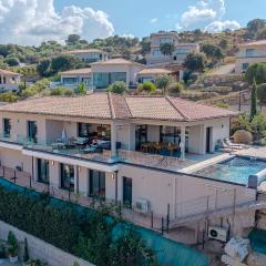 Villa Terra Bella hauteur de la ville avec piscine et vue mer