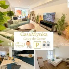 Casa Mynka - Calme - Clim réversible centralisée - Wifi - Bureaux - Parking - Equipements bébés- Sudséjourconciergerie