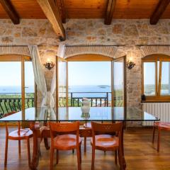 Villa Carla- Istrian Stone Villa with Sea View