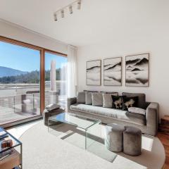 Laax Alpine Lodge by Quokka 360 - terrace with magnificent mountain views