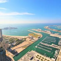 Premium 1BR on High Floor with Stunning Sea View