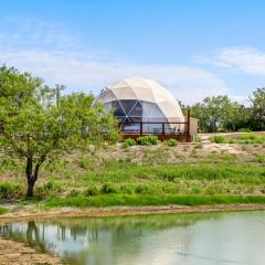 Luxury Glamping Dome on Texas Farm