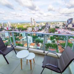 Luxury 2 Bedroom "Wake Up in the Sky" Best Views & Location in Asuncion