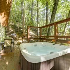 A-Frame with Hot Tub Half-Mi to Ober Gatlinburg!