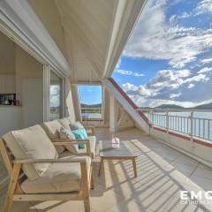 Deux pièces sur la belle plage de Grand Case