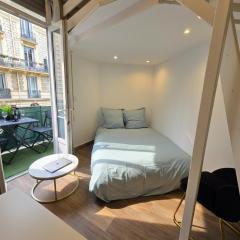 Cozy studio, balcony & AC, Heart of Nice