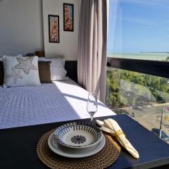 Flat602 na cobertura - Luxo Beira Mar Caribessa - vista mar