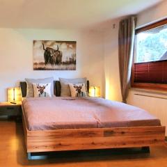 LECHUFER, 80m2, Haushälfte mit privatem Eingang, Kaminofen, Terrasse, Garten