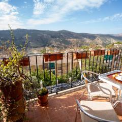 Encanto en Iznájar con terraza y vistas a la montaña