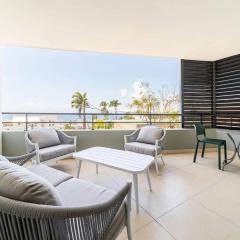 L'HORIZON - Appartement 1 chambre - 2 personnes - Magnifique terrasse avec vue mer dans le quartier de Bellepierre à 2 pas du CHU de Bellepierrre