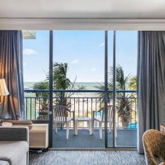 1BR New Oceanfront with Heated Pools, Coral Beach!