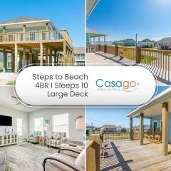 Stylish New-Build Steps to Beach Gulf Views