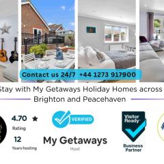 Sea Downs House with Free Parking By My Getaways