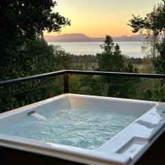 Monolito, Pucón - Vista la lago y spa