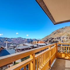 Ski View 1BR and Bunks with Balcony in Val Thorens Centre