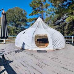 Cozy Stargazer Dome in Crater of Diamonds, Arkansas