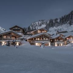 Aadla Walser-Chalets mit privater Sauna, Hotpot und Hotelservice