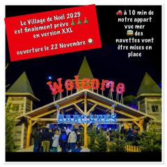 Front de mer, appart 2 à 4 pers, parking privé, Wifi fibre, proche des commerces, Kanumera Barcarès