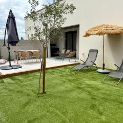 Appartement en rez-de-jardin