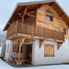 Chalet plein sud 10 personnes garage privé cheminée