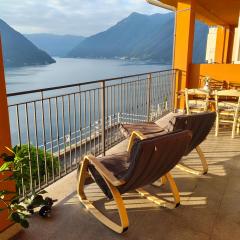 Bella casa con vista panoramica