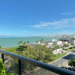 Flat602 na cobertura - Luxo Beira Mar Caribessa - vista mar