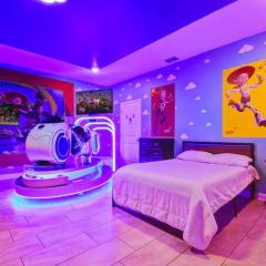 Luxury 9BR Villa w Pool Theater Game Room