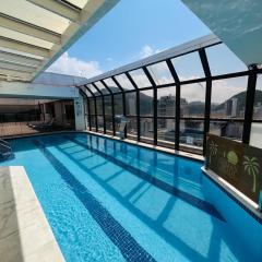 Guarujá Golden Beach 158 - Conforto com Piscina Climatizada