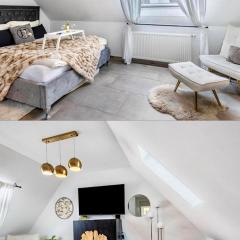 Moderne schicke Dachgeschosswohnung 15 min bis Düsseldorf