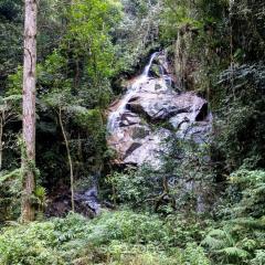 Linda cabana com jacuzzi e vista incrível VST004