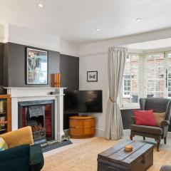 Cottage in central Porlock with garden & parking