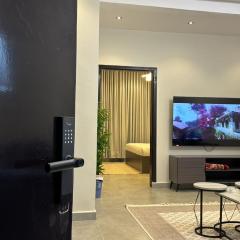 شقة بغرفة وصالة ,Apartment with a room, a living room and a kitchen