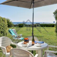 LocaLise - Maison D02 - Vue mer - Accès piscine - Wifi inclus - Draps et lits faits inclus - Face à la plage - Centre et port à 700m