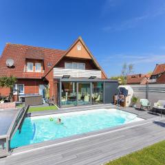 Gemuetliche Ferienwohnung mit Balkon in Bensersiel