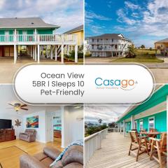 Ocean View 5BR l Steps to Beach l Pet-Friendly