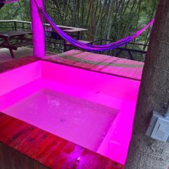 Glamping vista verde cabaña vip