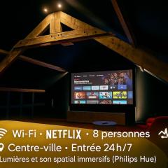cinéma immersif et chambres à thème dans le centre