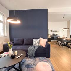 Studio Alte Mädchenschule, Sauna, 6 Personen, Hund, am Saurierpark, Boxsprinbetten, gratis Kaffee und Tee, Minibar