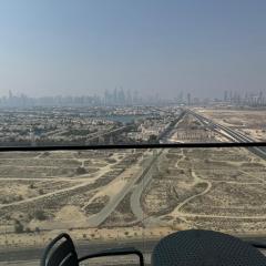 Elegant 1BR with Balcony and Marina View