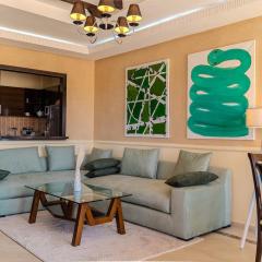 Modern Marrakech Garden Retreat Pool & Balcony