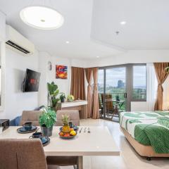 Dominiks Comfort and silent Studio Tambuli Balcony Pool Mactan Ocean View High Floor