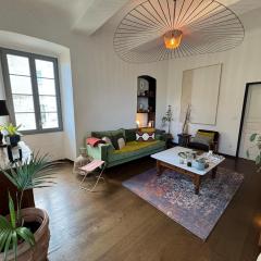 Apartment with old-world charm