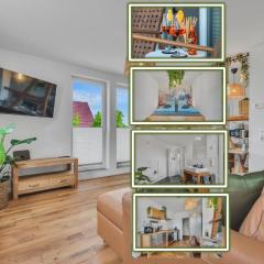 Novita FeWo - Balkon - kostenloser Parkplatz - zentral