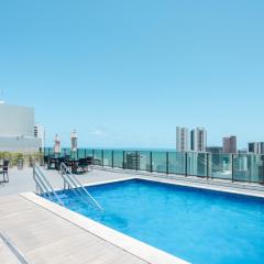 Flat Boa Viagem 350 metros do mar - Próximo Feirinha Boa Viagem