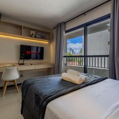 Belo Studio Vila Mariana | Wi-Fi + AC + Varanda