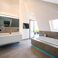 Exceptionally luxurious attic floor
