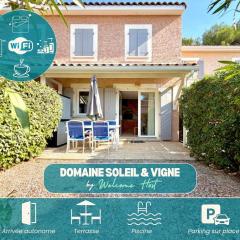 Domaine Soleil & Vignes, 4 pers Piscine à Calvisson
